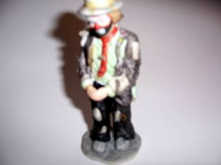 Emmett Kelly Jr Figurine Wishful Thinking Exclusively from Flambro