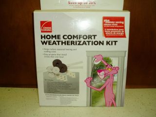 Home Comfort Weatherization Kit by Owens Corning New