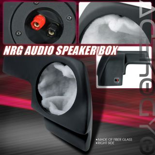 NRG Audio 12 Sub Subwoofer SEALED Enclosure Box Ohms Bass Car Stereo