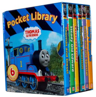 Thomas Friends Pocket Library 6 Board Books Set New 1405249854