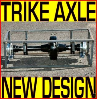 Trike Axle Conversion Kit Rear End Harley Chopper Chain