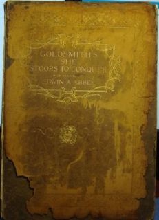 1887 She Stoops to Conquer Dr Goldsmith Edwin Abbey