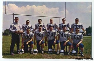 1960 Upsala College Football Team East Orange NJ