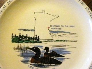 COLLECTIBLE PLATE POSTMASTERS OF THE U. S. CONVENTION 1976 MINNESOTA