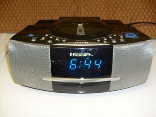 Emerson Research SMART SET CD player/ Radio/ DUAL ALARM clock/ Model
