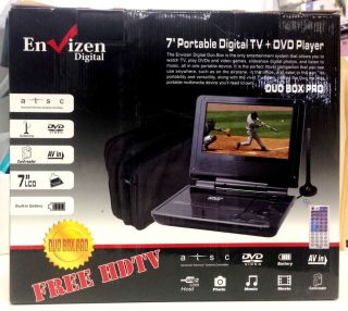 Envizen 7 Portable Digital TV DVD Player ED8850A