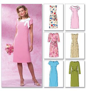  4386 Misses Petite Dress 6 Sew Easy Church Dress Sewing Pattern