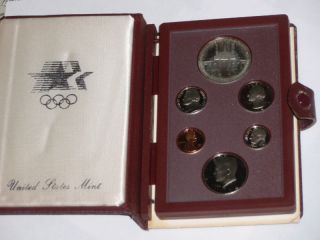 1984 US Proof Prestige US Olympic Commemorative 6 Coins