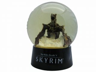 Elder Scrolls V Skyrim Snow Globe Collectible New in Box