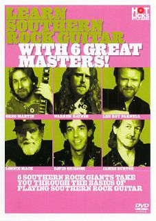 Sale Learn Southern Rock Guitar 6 Masters Hot Licks DVD