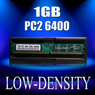 800 MHz 240pin Desktop Non ECC Memory 240 Pin 1 8V CL6 RAM Low