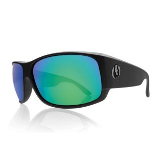 New Electric Module Sunglasses   Matte Black Frame / Grey Green Chrome