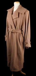 Vintage 1980s Emmanuelle Khanh France Couture Cashmere Wool Dress