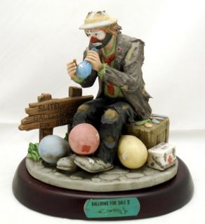 EMMETT KELLY JR SIGNATURE COLLECTION FLAMBRO #9866 BALLOONS FOR SALE