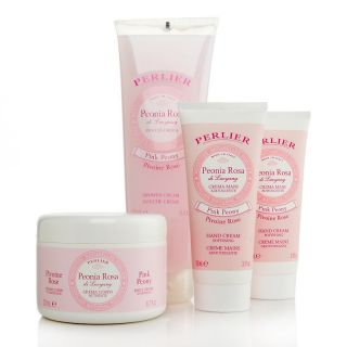 Beauty Bath & Body Kits and Gift Sets Perlier Pink Peony 4 piece