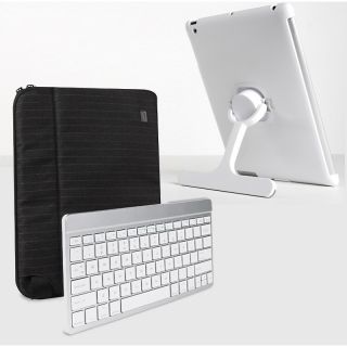 Keyboard with Klick Kick Stand and Carrying Case for iPad® 2