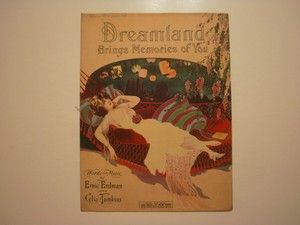 Sheet Music Dreamland Erdman Tomkins