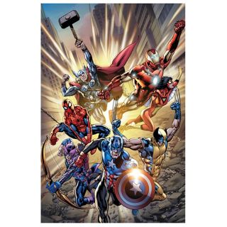 Marvel Handsigned Limited Edition 100 Fearless Framed Giclee Print