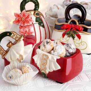 Davids Cookies Holiday Treat Size Handbag Jars with Meltaways