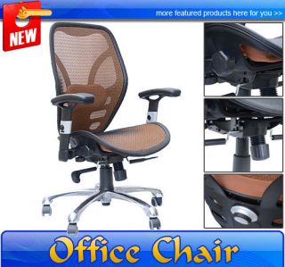 Mesh Office Chair Ergonomic Seat Desk Computer Task Chairs Orange