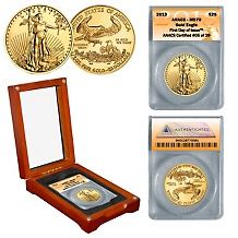 2013 anacs ms70 fdoi le of 29 $ 25 gold eagle coin price $ 1649 95
