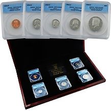 2011 SP68 ANACS FDOI LE 247 Mint Set   28pcs