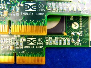 Emulex PCI E Single Port Fibre Channel HBA LPE11000 FC1120005 02A