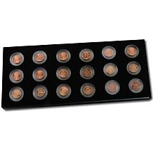 2012 last canadian cent 2 roll coin set $ 19 95