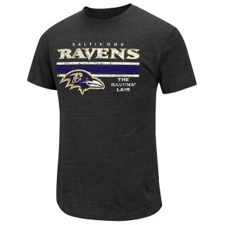 VF Imagewear NFL Victory Gear V Short Sleeve Triblend Tee   Ravens