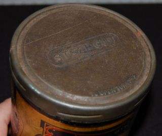 Vintage Endicott Johnson EJ Workers Stores 1 lb Coffee Tin Excellent