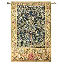 garden of delight 80 x 56 wall tapestry with hardware d