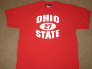 Eddie George OSU t shirt jersey Ohio State University Buckeyes tee