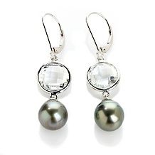 Designs by Turia 11 12mm Cultured Tahitian Pearl Sterling Silver Drop