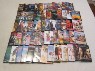 Huge DVD Lot Personal Collection Assorted DvDs ~ 62 titles Original