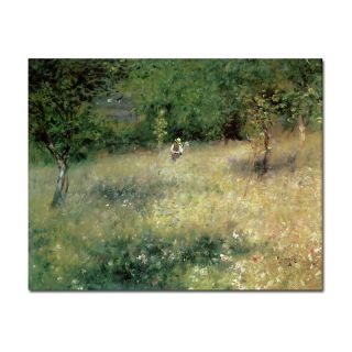 Renoir Spring at Catou Canvas Art Print   19 x 14