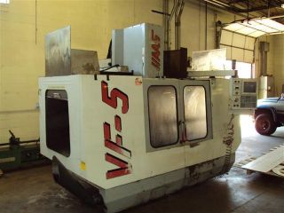 1999 Haas VF5 50 Taper CNC Vertical Machining Center Gear Box thru