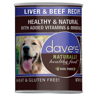 Daves Pet Food Daves Dog Food Liver & Beef Recipe   12 pack