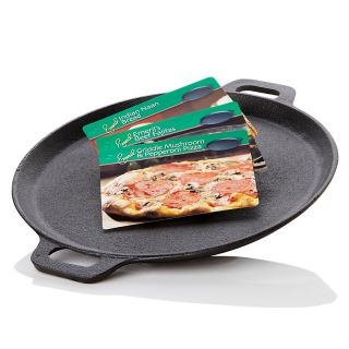 140 381 emeril emerilware cast iron 13 pizza pan griddle note customer