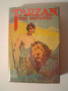 Tarzan the Untamed Edgar Rice Burroughs Grosset & Dunlap Edition in