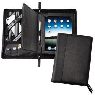 New GOODHOPE Multi Purpose Leather iPad Organizer Padfolio