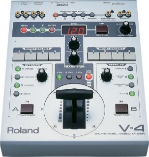 Edirol Roland V 4 Four Channel Video Mixer V4 V 4 New