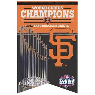  Series Champions Premium Felt 17 x 26 Banner   San Francisco Giants