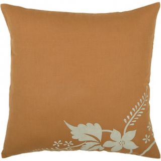Home Home Décor Throw Pillows 18 x 18 Corner Floral Pillow