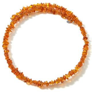 of Amber Age of Amber Honey Amber Chip Coil Collar 19 1/2 Necklace