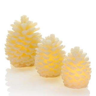  flameless led pinecone candles note customer pick rating 21 $ 9 95 s h