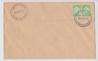 1940 Cover Envelope Bulgarian Stamps Kourtbounar Seal X