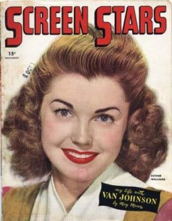 SREEN STARS movie magazine 1945 ESTHER WILLIAMS (h670)