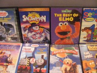 Lot of 19 Childrens DVDS, Elmo, Batman, Thomas the Train, See & Learn