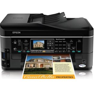 Epson Workforce 645 Wireless All in One Color Inkjet Printer F411