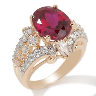 Absolute Victoria Wieck 7.06ct Absolute™ Created Ruby and Multi Cut